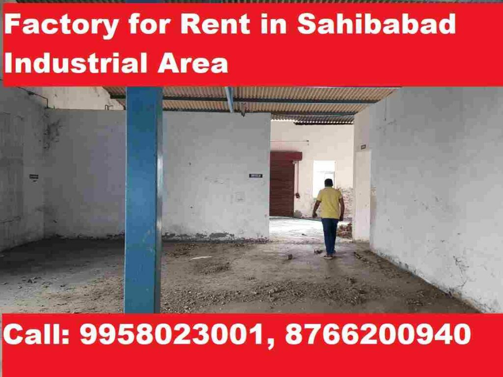10,000 Sq.Ft., Factory for Rent in Sahibabad Industrial Area Site 4 Ghaziabad