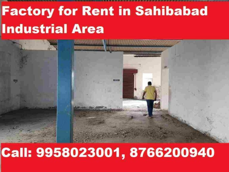 10,000 Sq.Ft., Factory for Rent in Sahibabad Industrial Area Site 4 Ghaziabad