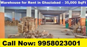 Warehouse for Rent in Ghaziabad – 35,000 SqFt