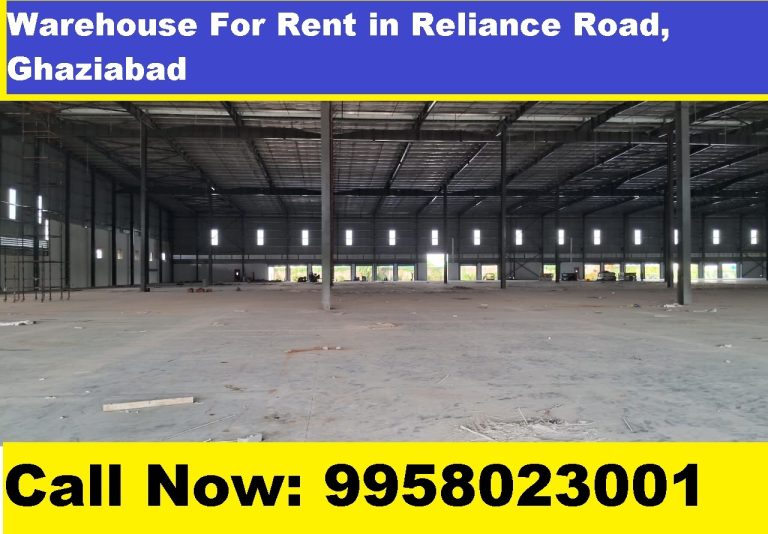 1 Lakh SqFt Warehouse For Rent in Reliance Road, Ghaziabad