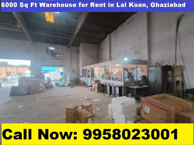 6000 Sq Ft Warehouse for Rent in Lal Kuan, Ghaziabad