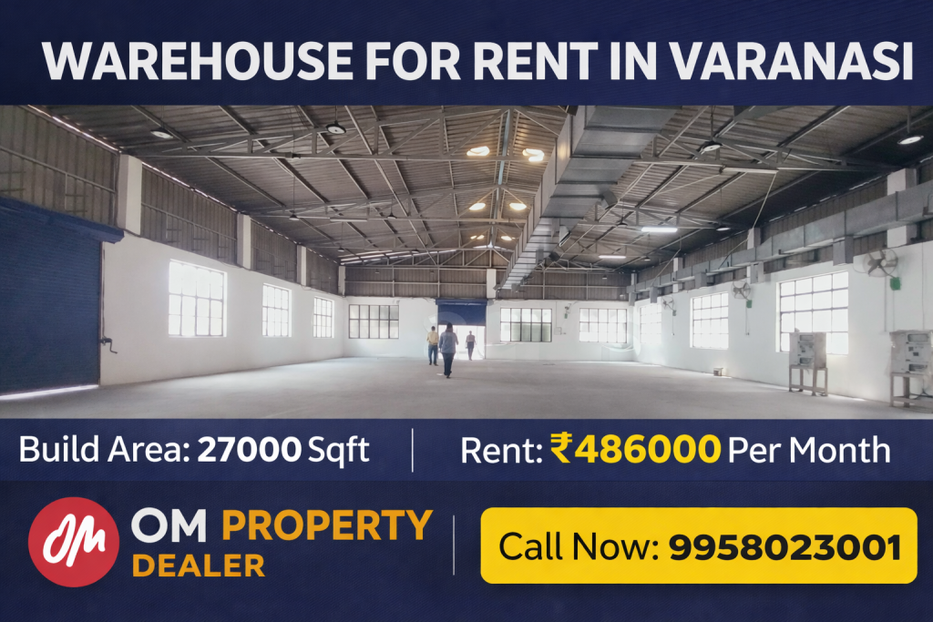 27000 Sqft Warehouse for rent in Mohansarai, Varanasi in Mohansarai, Varanasi