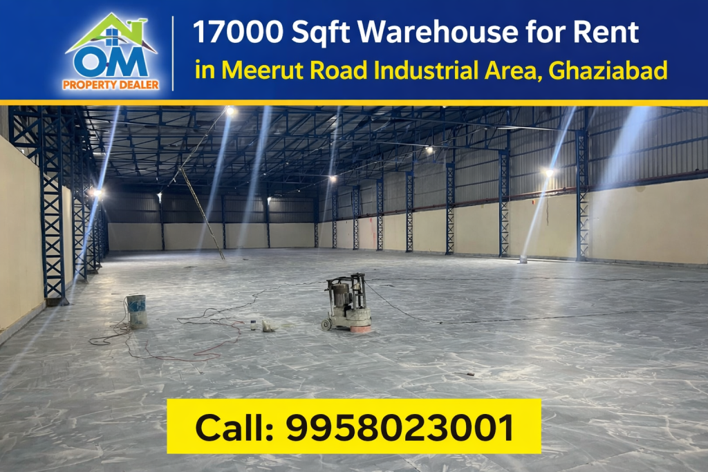 17000 Sqft Warehouse for Rent in Meerut Road Industrial Area, Ghaziabad in Meerut Road Industrial Area