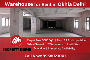 Warehouse for Rent in Okhla Phase 2 Delhi