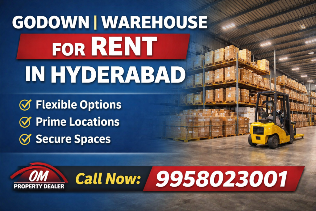 Warehouse for Rent in Hyderabad