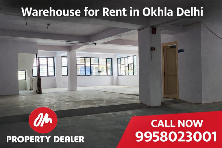 4000 Sqft Warehouse for Rent in Okhla Delhi