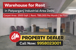 Warehouse for Rent in Patparganj Industrial Area
