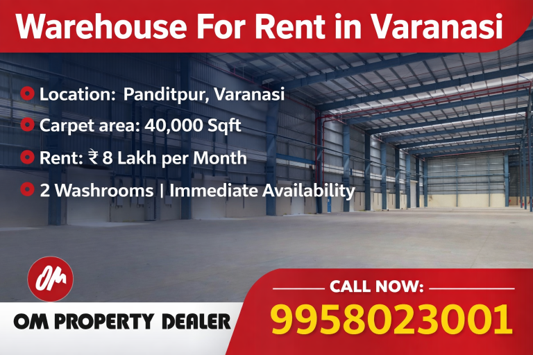 40000 Sqft Warehouse For Rent in Panditpur Varanasi - Property Image