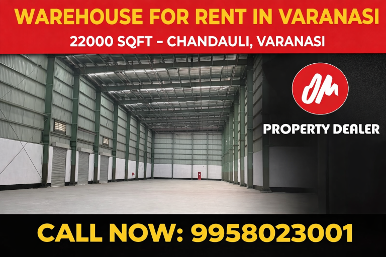 22000 Sqft Warehouse for Rent in Varanasi - Property Image
