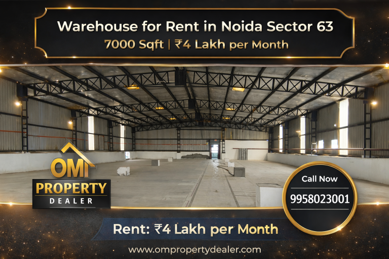 7000 Sqft Warehouse for Rent in Noida Sector 63