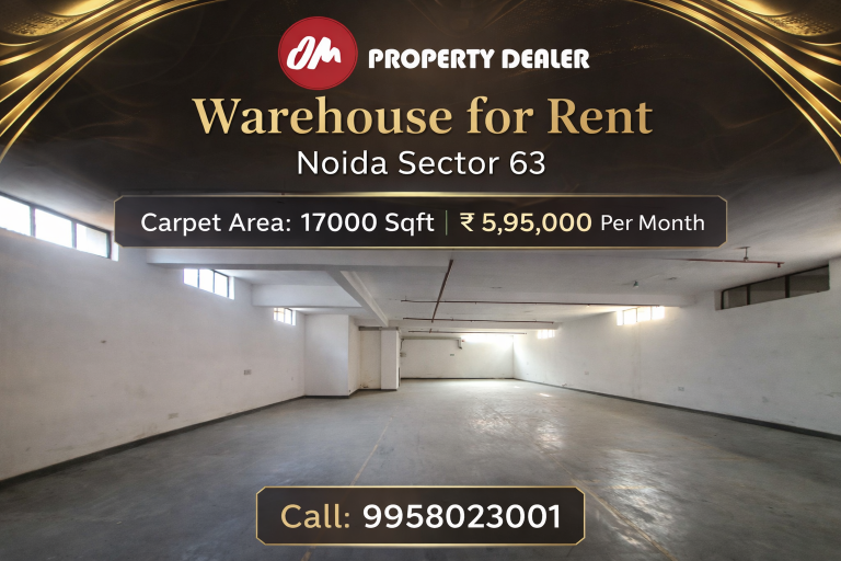 17000 Sqft Warehouse for Rent in Noida Sector 63