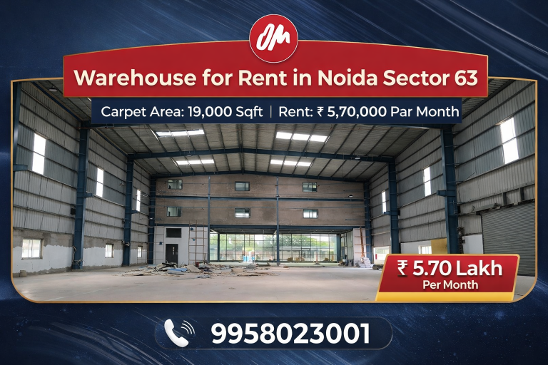 19000 Sqft Warehouse for Rent in Noida Sector 63
