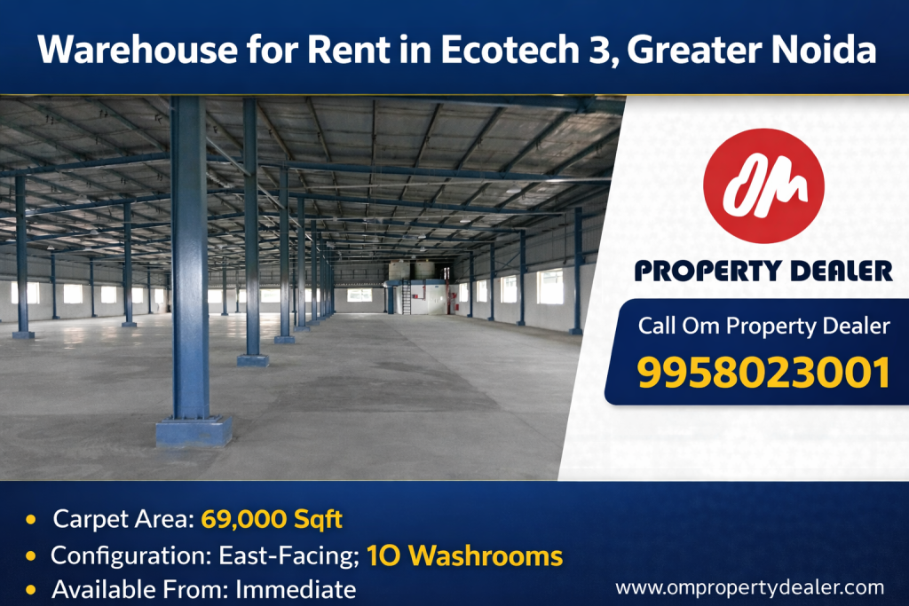69000 SqftWarehouse for Rent in Ecotech 3 Greater Noida in Ecotech 3