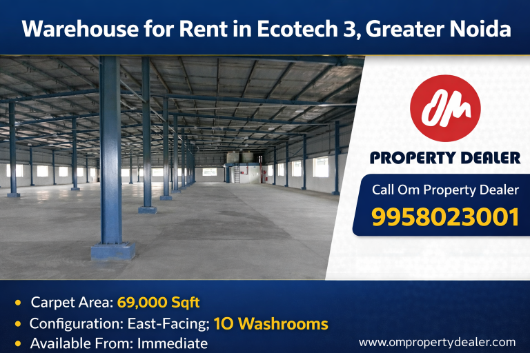 69000 SqftWarehouse for Rent in Ecotech 3 Greater Noida
