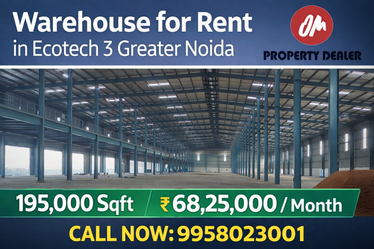 195000 Sqft Warehouse for Rent in Ecotech 3 Greater Noida