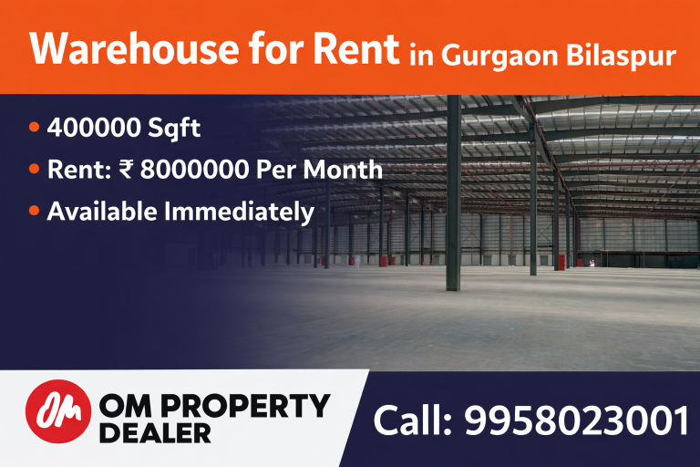 400000 Sqft Warehouse for Rent in Gurgaon Bilaspur