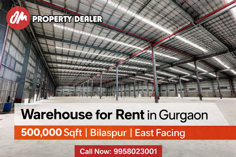 500000 Sqft Warehouse for Rent in Gurgaon Bilaspur