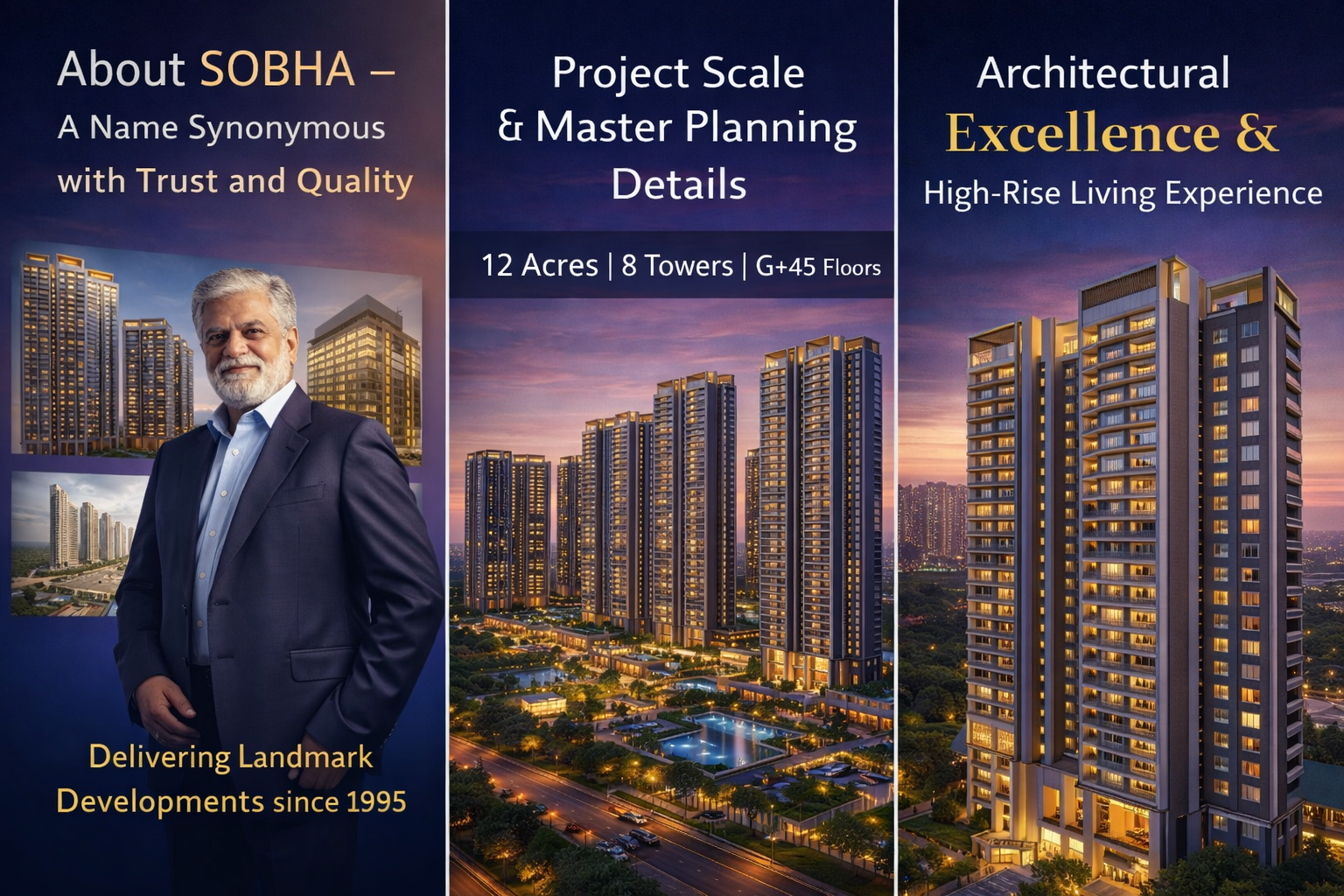 SOBHA Group trusted real estate developer India