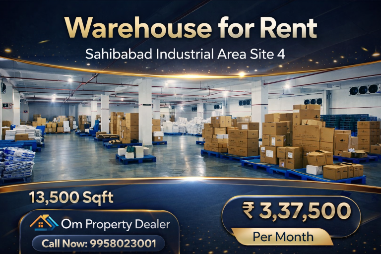 13500 Sqft Warehouse for Rent in Sahibabad Industrial Area Site 4
