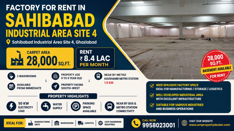 28000 Sqft Factory for Rent Sahibabad Site 4