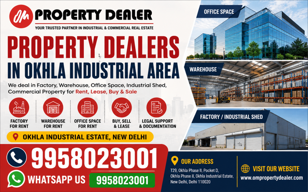 property dealers in okhla industrial area