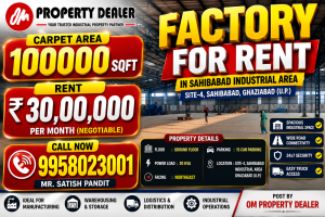 factory for rent in Sahibabad Industrial Area