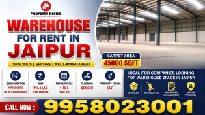 45000 Sqft Warehouse for Rent in Jaipur