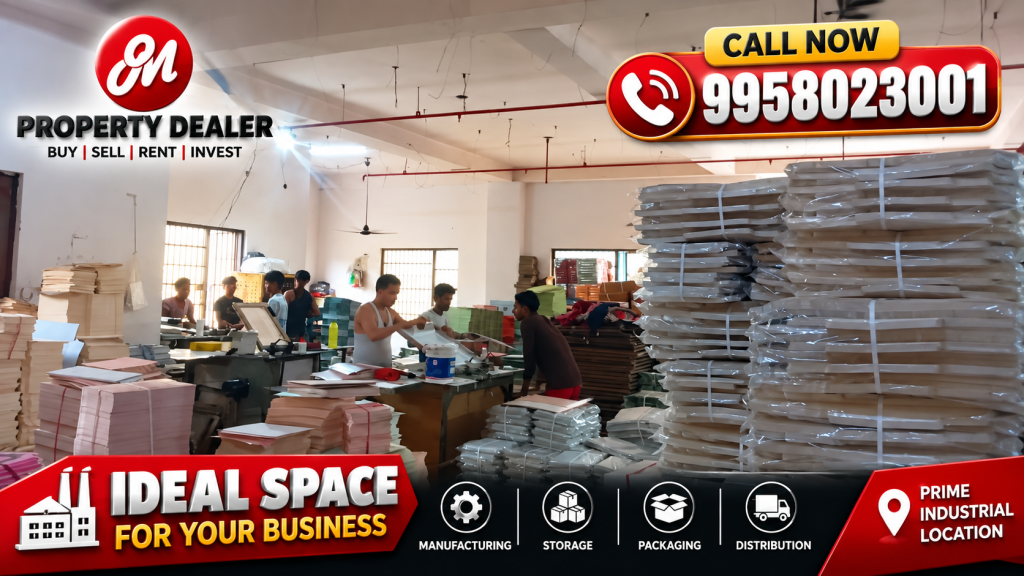 8500 Sqft Factory for Rent in Sahibabad Industrial Area
