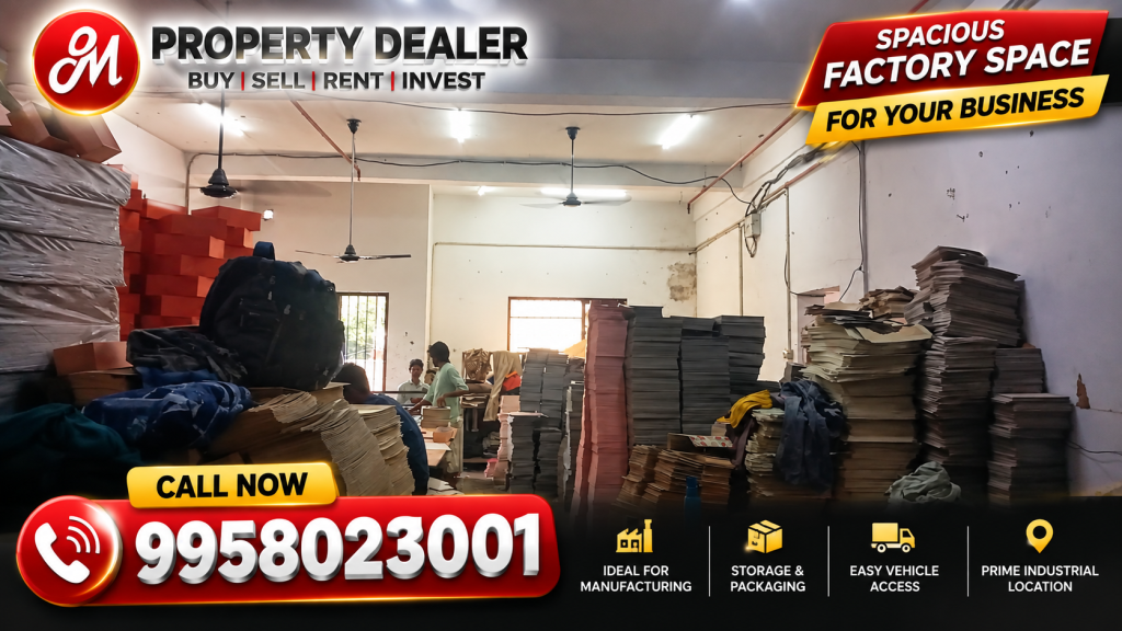 8500 Sqft Factory for Rent in Sahibabad Industrial Area