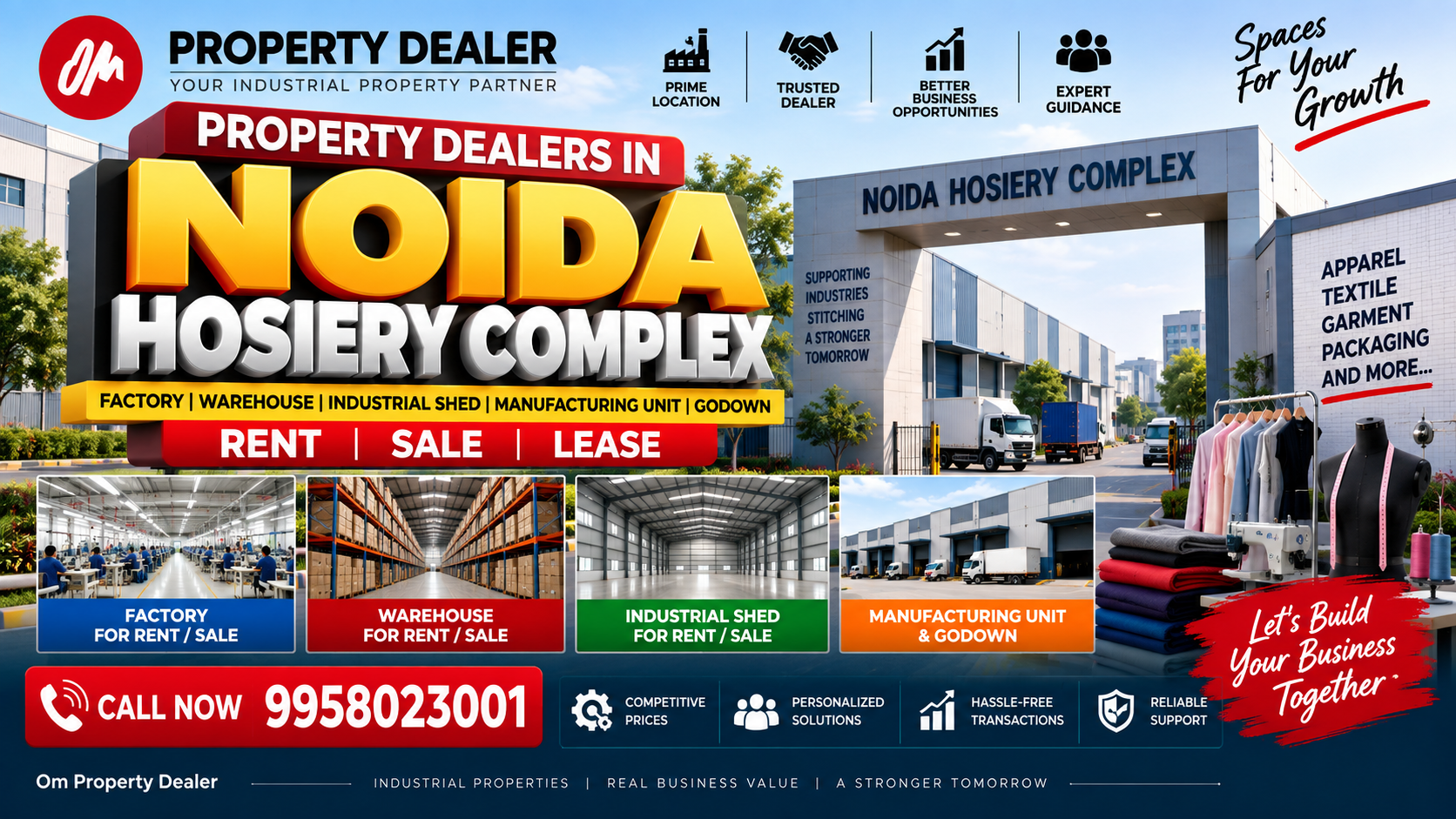 Property Dealers in Noida Hosiery Complex