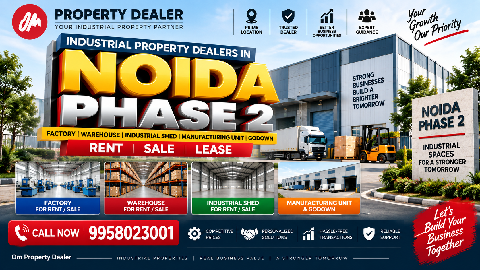 Industrial Property Dealers in Noida Phase 2