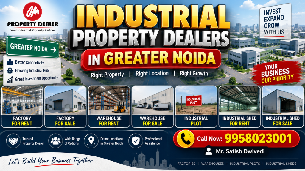 Industrial Property Dealers in Greater Noida