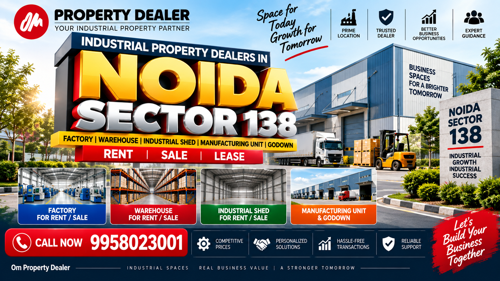 Industrial Property Dealers in Noida Sector 138