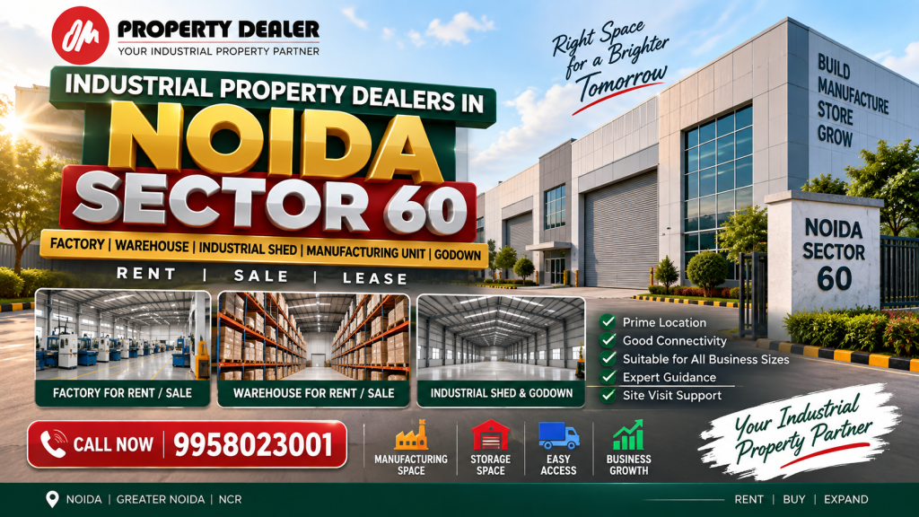 Industrial Property Dealers in Noida Sector 60