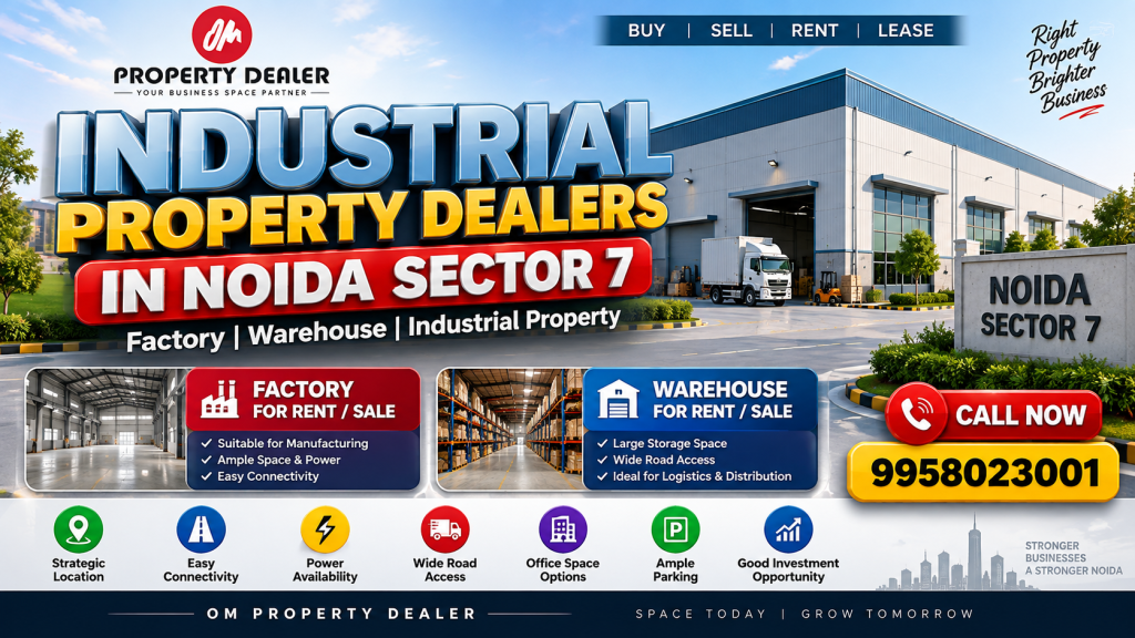 Industrial Property Dealers in Noida Sector 7